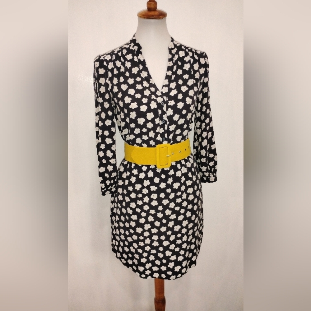KATE SPADE FLORAL SILK DRESS